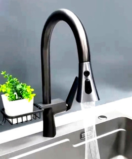 شیر ظرفشویی شاوری مدل جااسکاجی برند HuaDiao با سری چرخشی و طراحی مدرن